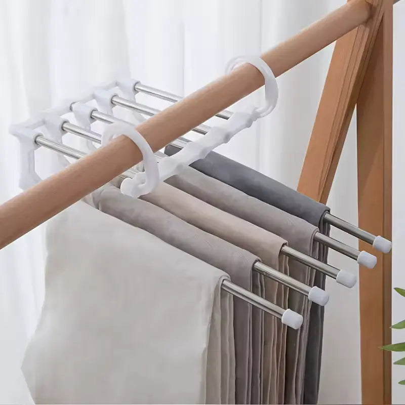 Percha Slim™ | Percha compacta de 5 barras