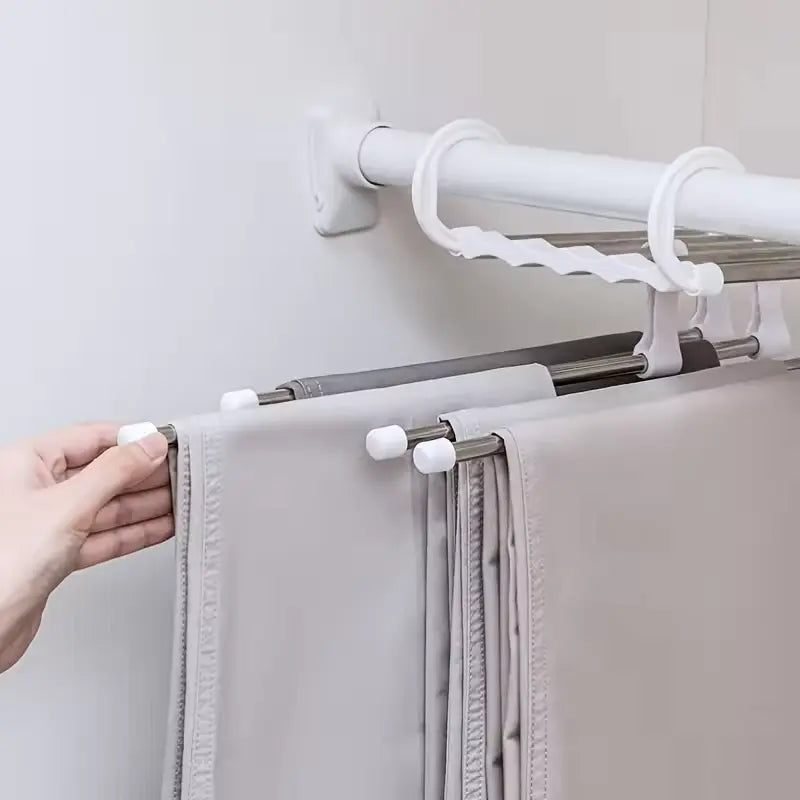 Percha Slim™ | Percha compacta de 5 barras