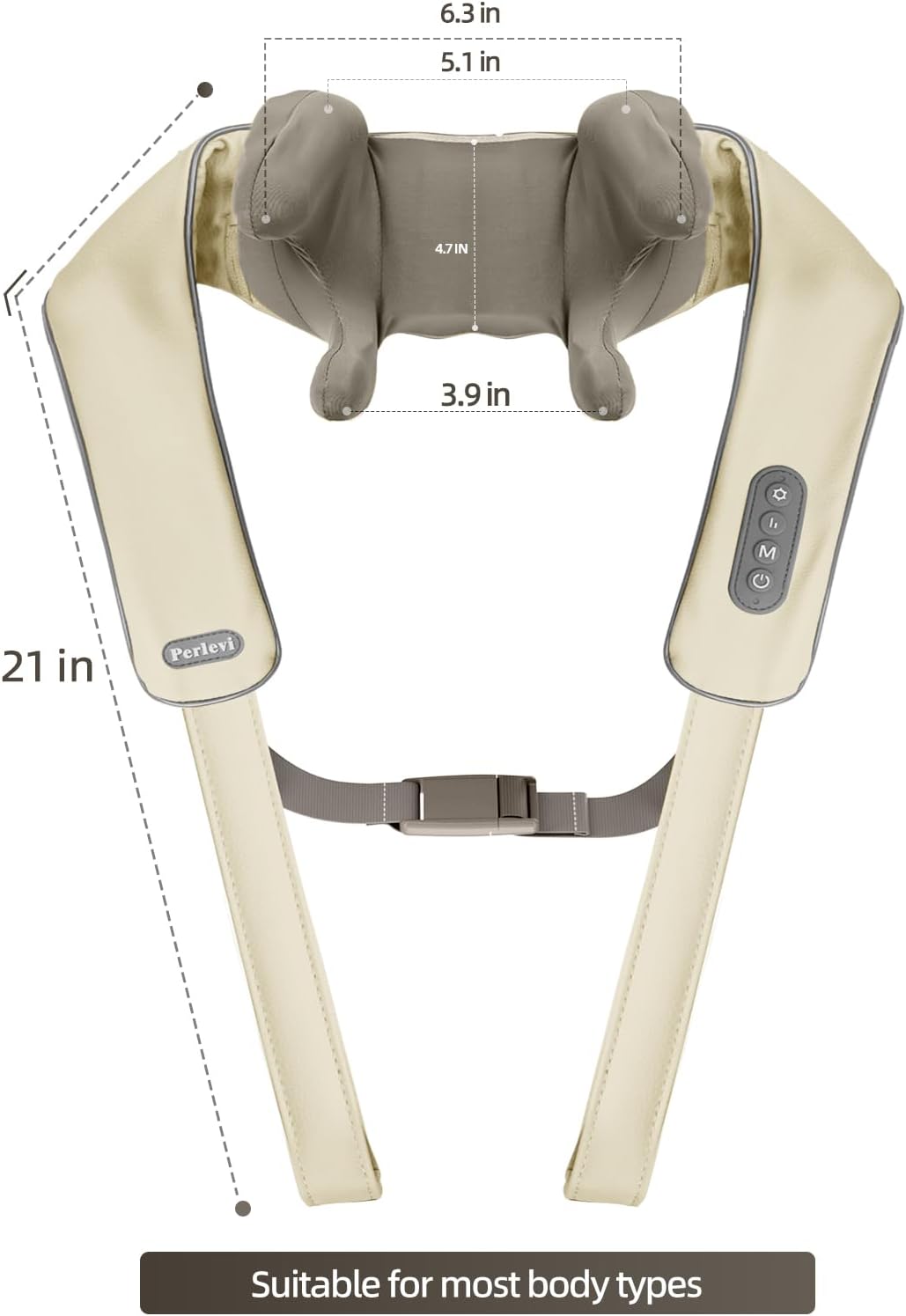 RelaxPro 4D™| Massajeador de hombros inalambrico