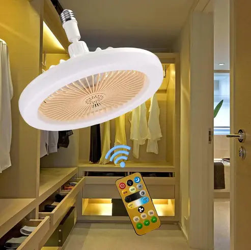 AromaBreeze™ | Bombillo LED con abanico aromatizante