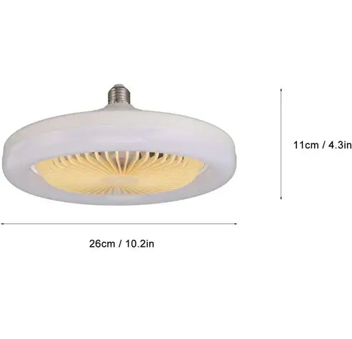 AromaBreeze™ | Bombillo LED con abanico aromatizante