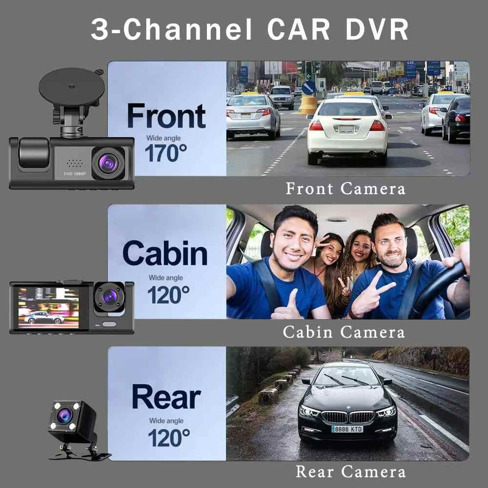 TriVision Pro™ | Systema de Dashcam