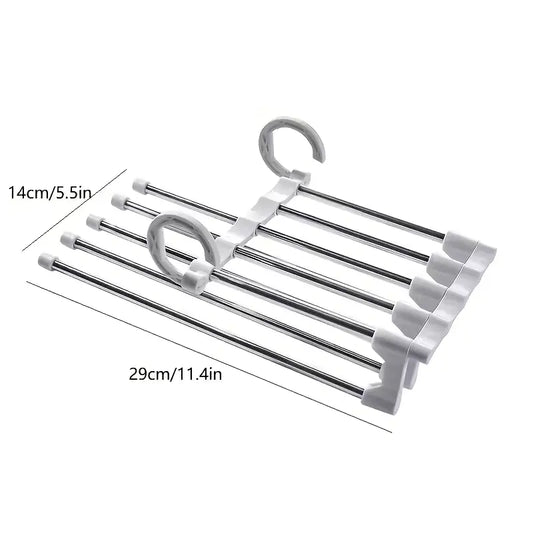 Percha Slim™  | Percha compacta de 5 barras