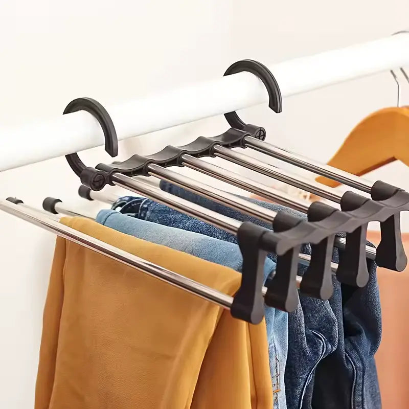 Percha Slim™  | Percha compacta de 5 barras