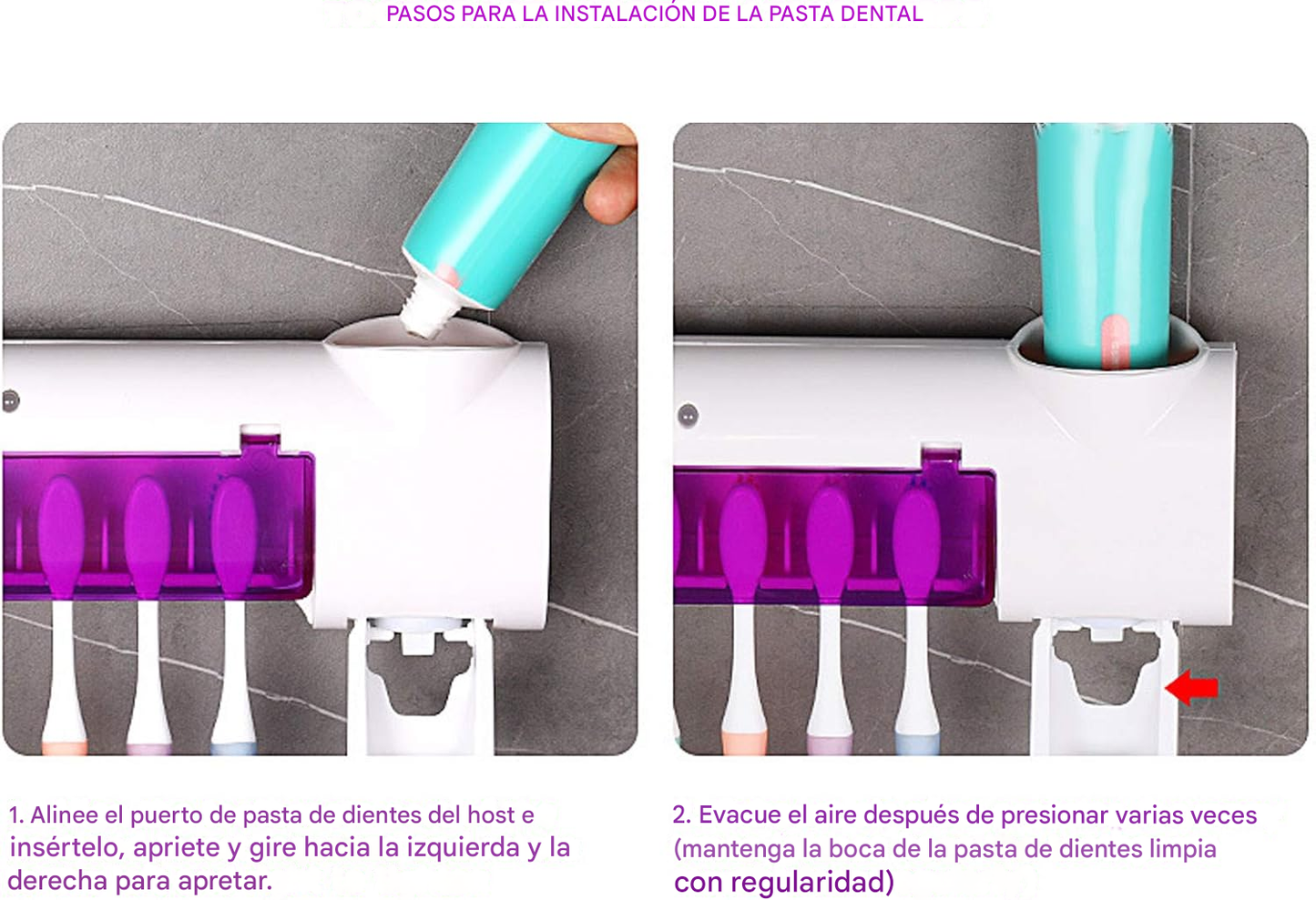 Esterilizador Para Cepillo de Dientes